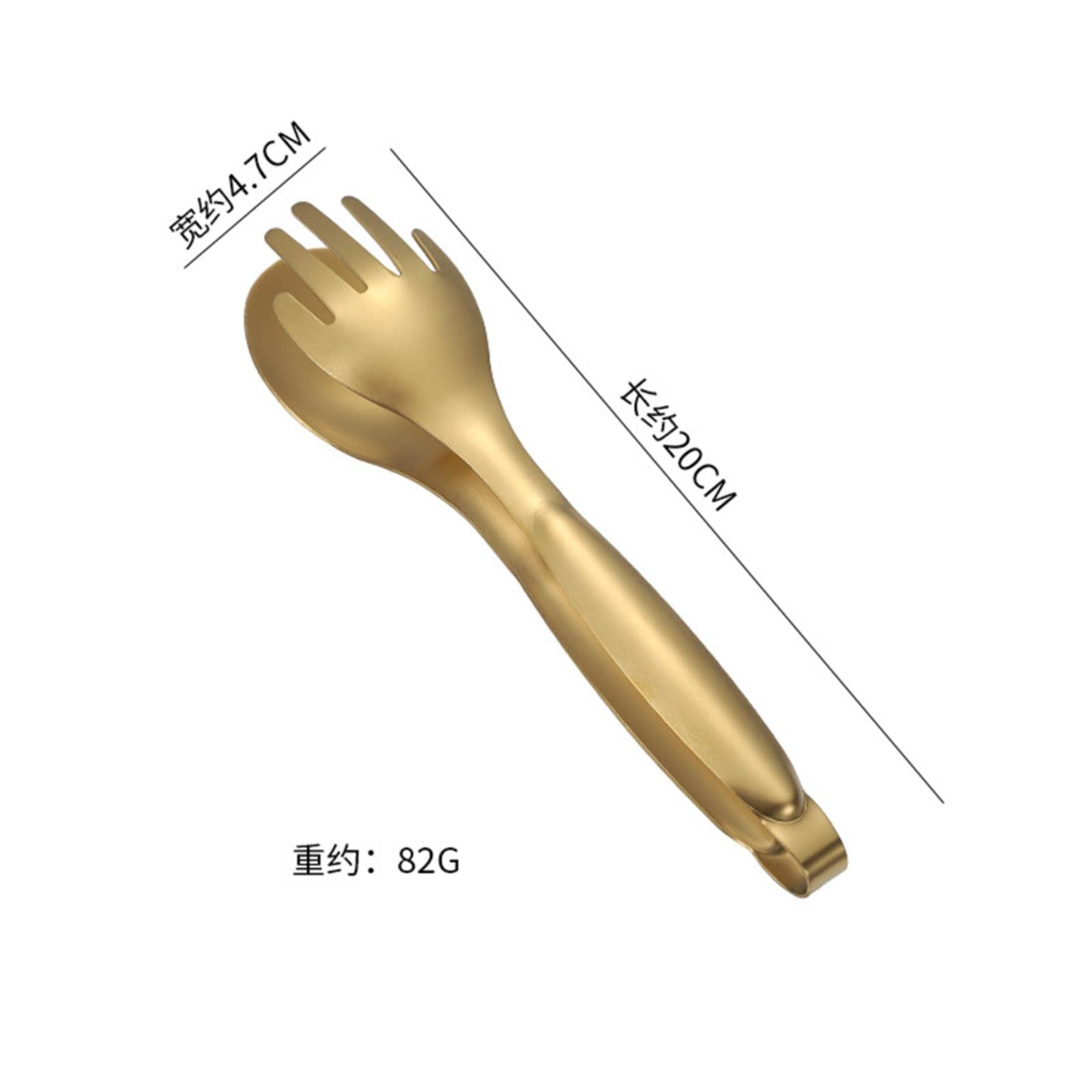 Pinzas de Acero Inoxidable 304 para Alimentos, Carne, Ensalada, Pan, Barbacoa, Accesorios de Cocina (Oro Rosa)