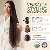 Nature's Brands Organic Hair Gel by Herbal Choice Mar (2 Fl Oz Bottle) - No Toxic Synthetic Chemicals
