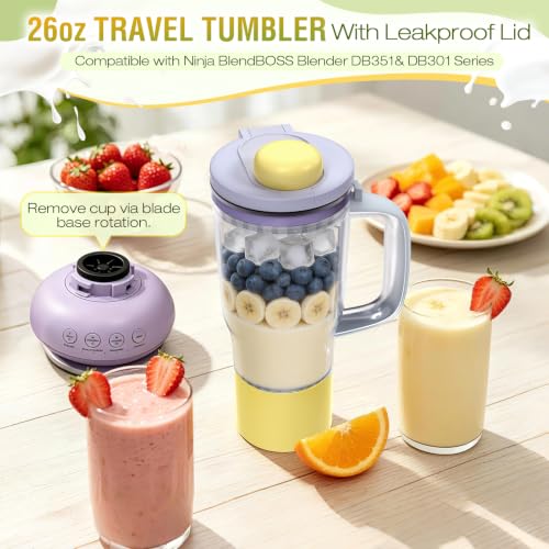 Vaso de viaje 26oz para licuadora Ninja BlendBOSS miniatura 2