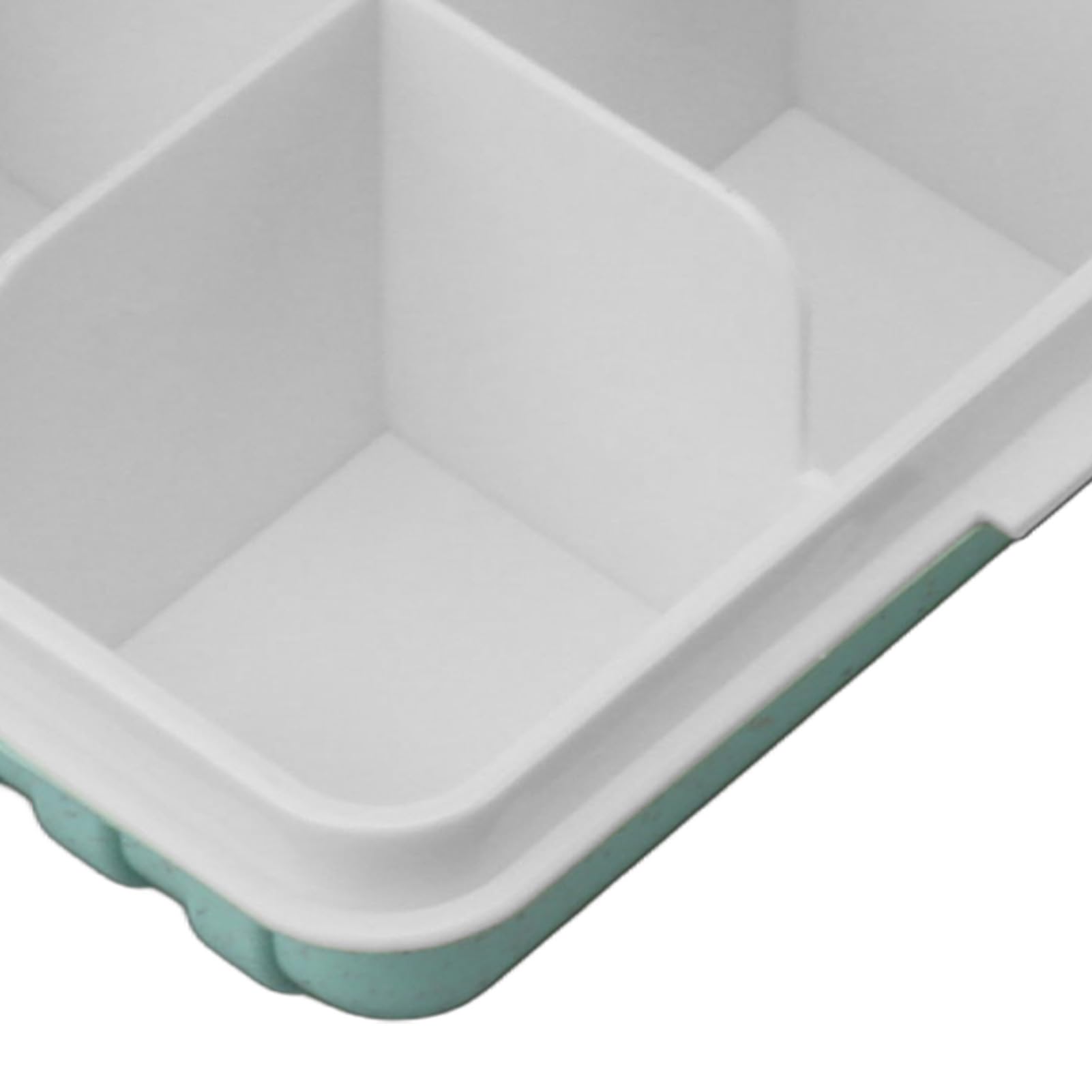 Pojemnik na Lekarstwa, Plastikowe Przenośne Szczelne Uszczelnienie 6 Przegródek Pudełko na do Podróży (Zielony)
