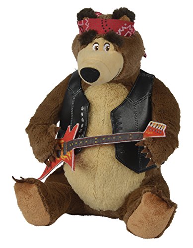 Preisvergleich Produktbild Simba 109308193 - Mascha und der Bär Rockbär Misha 30 cm