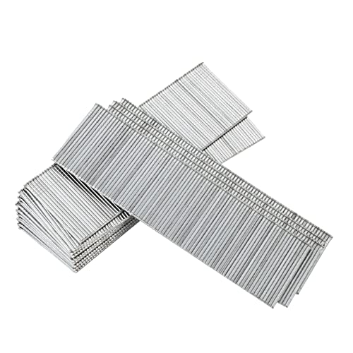 DOITOOL 1600 Piezas clavo recto t38 manicura profesional tablero madera clavos de alta resistencia tabla juegos de uñas pulimentos clavo de brad clavo resistente Clavos Galvanizados Silver
