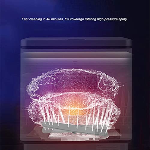 Kleine Vaatwasser, Automatische Huishoudelijke Slimme Vaatwasser, Energiezuinig Ontwerp, Laag Geluidsniveau, Geen… - Image 4