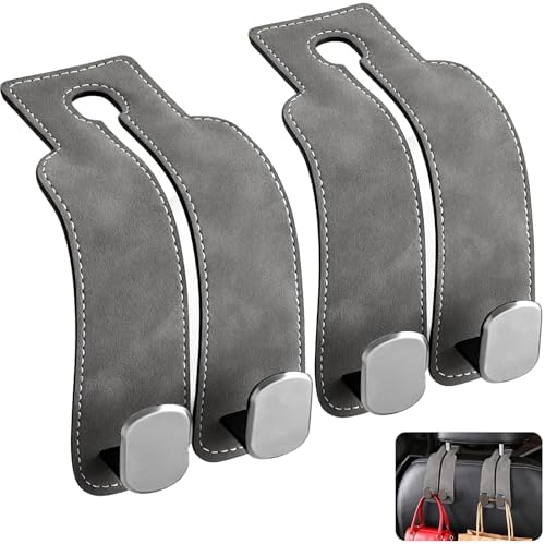 2 Piezas Ganchos para Asiento de Coche, Ganchos Reposacabezas Coc...