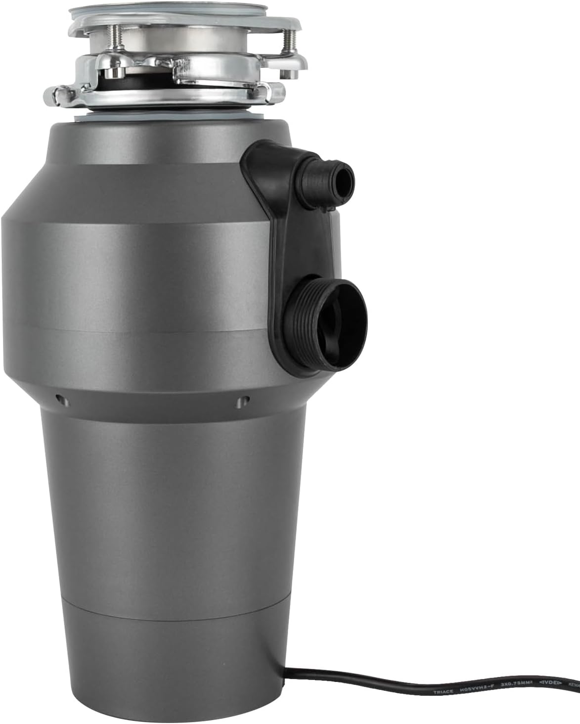 1.2L/1.27Qt Capacity Kitchen Garbage Disposal with Wireless Switch, Low Noise 560W Electronic Food Waste Disposer for Kitchen Sink, Septic Safe Food Waste Grinding System, Power Cord Included