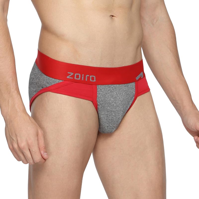 Image of Zoiro Men's Cotton Solid Brief Combo Pack |Colour's May Vary