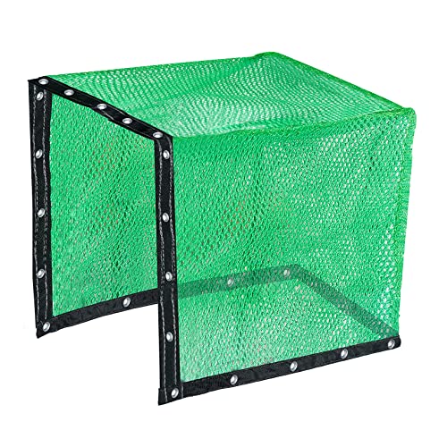 Aoneky Green HDPE 10x10x10 Ft Golf Cage Net