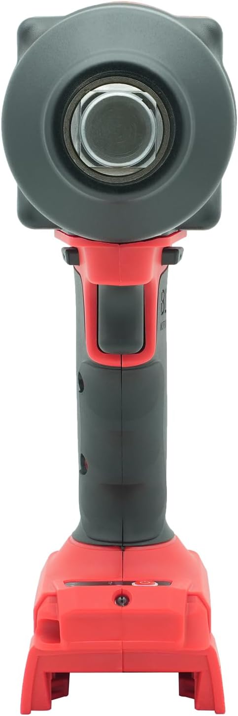 CIW-134A-ML 3/4" Cordless Impact Wrench for Milwaukee 18V Battery, Impact Wrench 1256Ft-lbs High Torque Brushless Electric Impact Gun, Power Impact Driver with 4-Mode Speed, LED Light(no battery)