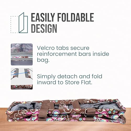 Image of Extra Large Utility Tote Bag - Oversized Collapsible Pool Beach Canvas Basket