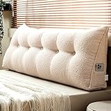Photo Gallery mbbtag cuscini grandi per testata letto, cuscino per schienale triangolare per testiera, con tasche laterali, cuscino per divano letto con cuneo,cuscino da lettura per letto, decorazione del comodinoa Photo Gallery mbbtag cuscini grandi per testata letto, cuscino per schienale triangolare per testiera, con tasche laterali, cuscino per divano letto con cuneo,cuscino da lettura per letto, decorazione del comodinoa