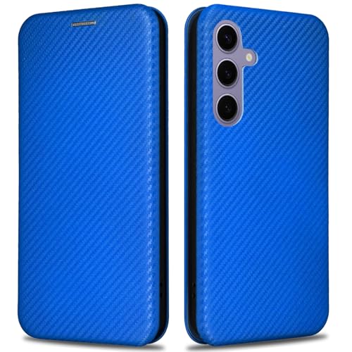 Étui Galaxy S26 avec porte-carte et protection RFID bleu pour vos déplacements