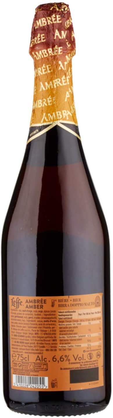 Leffe Ambree [ 6 BOTELLAS x 750 ml. ]