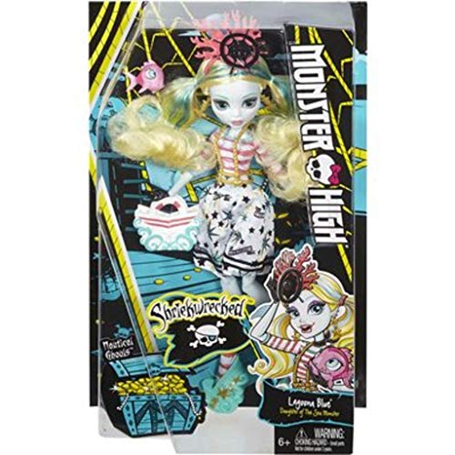 Muñeca Lagoona Blue Monster High Shriekwrecked miniatura 1