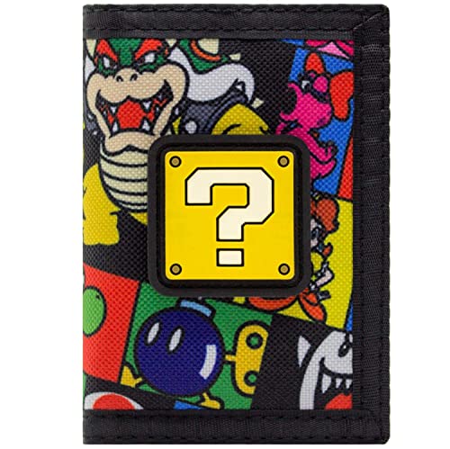 Ya en mundofriki.es: Mario Party Question Block Personajes Retro Billetera/Cartera Tri-Fold Bolsillo para Monedas & Tarjetero, Multicolor