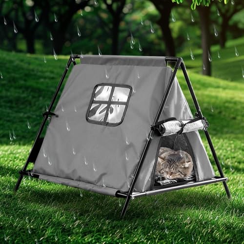 Maison pour chaton d'extérieur imperméable résistant au vent pour zone résidentielle