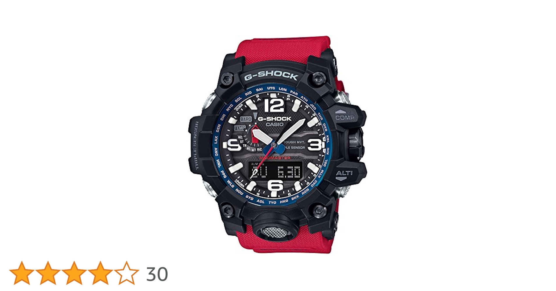 G-SHOCK GWG-1000RD-4A4F メンズ腕時計 GWG-1000RD-4AJFサポートページ | CASIO