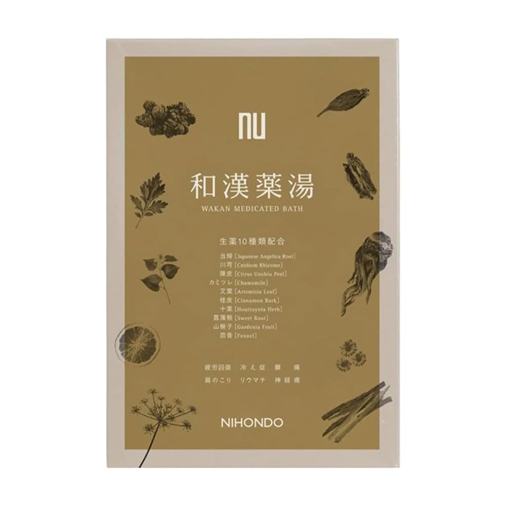 nu 薬日本堂 和漢薬湯 30g×4包 入浴剤 医薬部外品 生薬 和漢 薬草湯 温活 薬用入浴剤