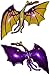 Space Pet Levitating Purple Dragon 36 inch Flying Floating Anti-Gravity Toy HOVERS in MID-AIR - Interactive & Educational String-less Pet Balloon for Kids & Adult Indoor Events