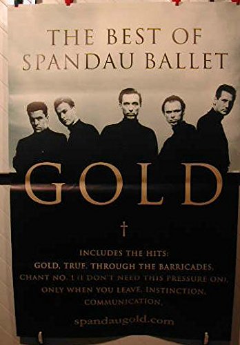 Affiche Spandau Ballet 102X152Cm Poster Vintage Géant pour Salon