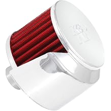 K&N Vent Air Filter/Breather High Performance, Premium, Washable, Replacement Engine Filter Filter Height 2.5 in, Flange Length 1 in, Shape Breather, 62-1520