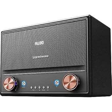 Aparelho de Som Gradiente Nostalgie 1000W GCR-108 - Bivolt