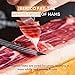 Monte Nevado Iberico Ham Bellota - Acorn Fed - Min Weight 16.5 lbs, 32 Months Avg Curing Time - Jamon Iberico Pata Negra - Great Family and Friends Gift