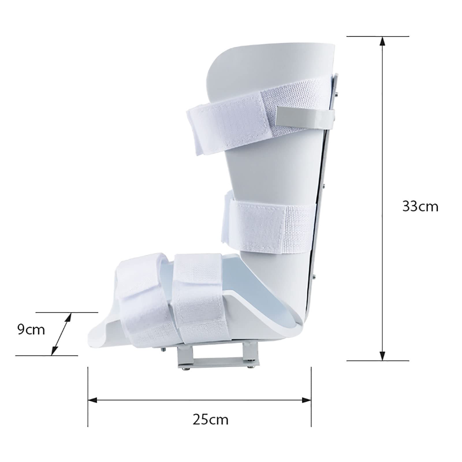 Soporte de soporte para piernas y tobillos para máquina de rehabilitación, soporte multifuncional para piernas/bicicleta de ejercicio especial para miembros inferiores fijos con cierre de velcro, pa