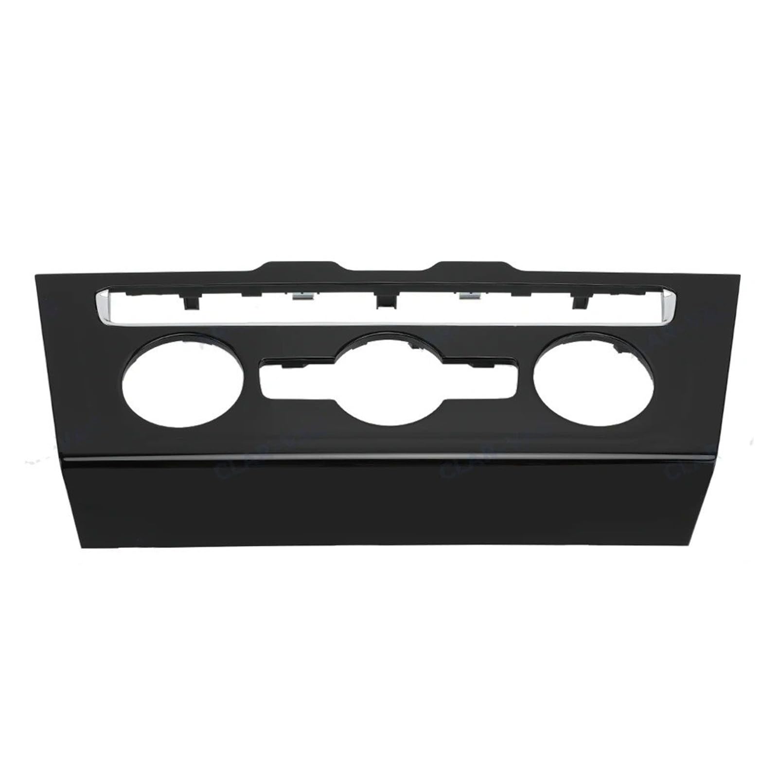 Kit Mascherina Adattatore Radio Stereo Radio Lettore CD Cornice Pannello Aria Condizionata Posacenere Copertura Pomello Cambio Pianoforte Nero Base per VW per Passat B8(3G1863100)
