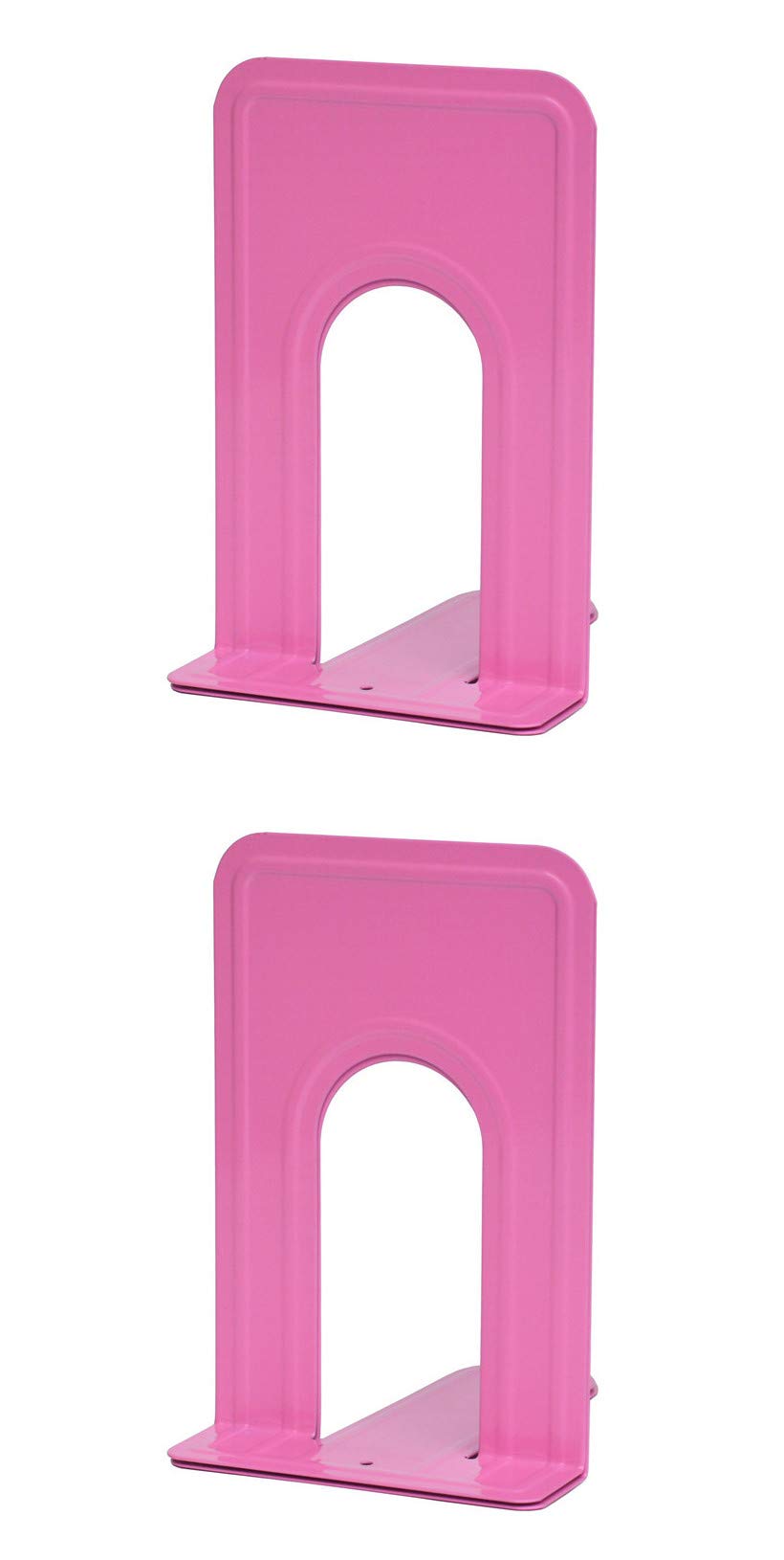 Amazon.co.jp: （1ペア）金属ブックエンドノンスキッドブックスタンド