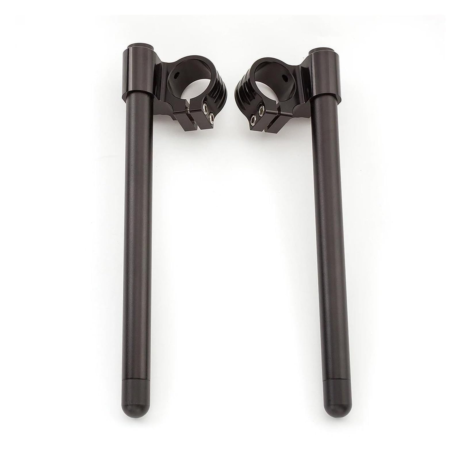 Abrazadera Manillar Elevador Horquilla Universal Para Motocicleta Con Clip 7/8" Y 22 Mm Para Manillar CNC 31 Mm 33 Mm 35 Mm 36 Mm 37 Mm 41 Mm 43 Mm 45 Mm 47 Mm 50 Mm 51 Mm Elevador(Riser Black 37mm)