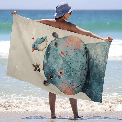 Serviette de plage anti humidité séchage rapide 130x80 - 6