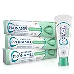 Sensodyne Pronamel Daily Protection Enamel Toothpaste for Sensitive Teeth, Mint Essence - 4 oz (Pack of 3)