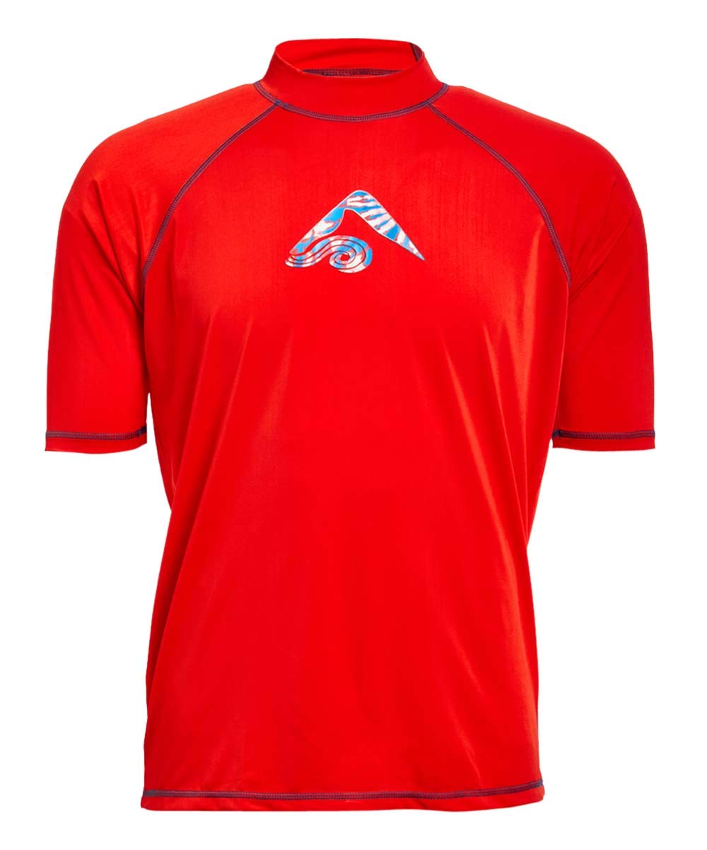 Kanu Surf mens Horizon UPF 50+ Sun Protective Rashguard Swim Shirt Rash Guard Shirt