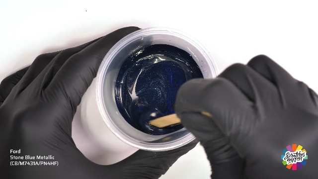 Amazon.com: ScratchesHappen Exact-Match Spray Paint - Stone Blue