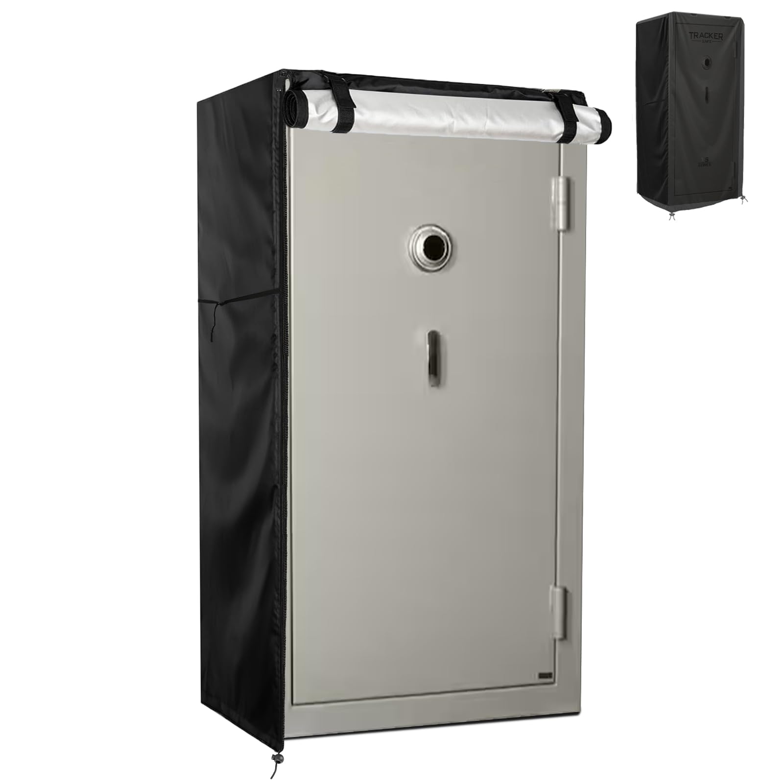 Loenel Gun Safe Cover, Waterproof Gun Cabinet Cover for The Gun Safe of Domestic Rifles And Pistols, Dustproof Rifle Safe Cover Keep Them Concealed from Sight (60