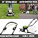 Greenworks Pro 21-Inch 80V Self-Propelled Cordless Lawn Mower, Tool-Only, MO80L00