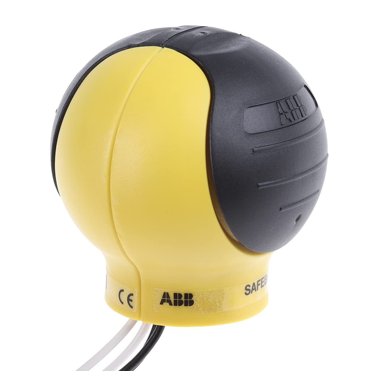 ABB Stotz S&J Safeball JSTD1-E Sicherheitseinheit 2-Schließer, Schalter + Taster, Schwarz