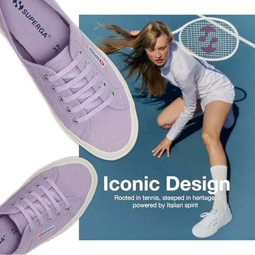 Image of Superga 2750 Cotu Classic Canvas Sneakers for Men & Women - Iconic Italian Men's and Women's Tennis Shoes with Breathable Upper, Non Slip Rubber Sole