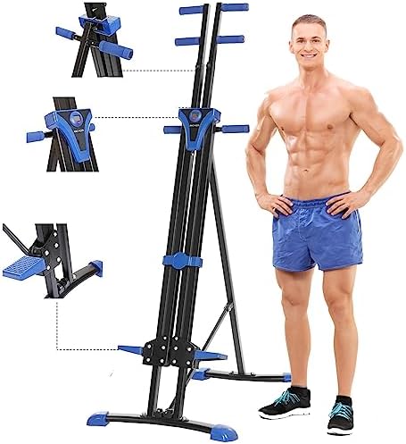 The ONLY Vertical Climber Machine Combined Resistance Training and High-Intensity Cardio for Home, More Than 350 lbs Weight Capacity,Full Body Stair Climber,Home Gym Exercise Machine