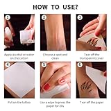 Zoom IMG-2 yxhzvon 20 fogli di tatuaggio Zoom IMG-2 yxhzvon 20 fogli di tatuaggio