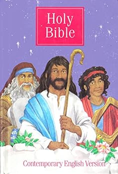 Hardcover Holy Bible, Comtemporary English Version, Children's Illustrated Edition Book