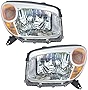 Headlights Headlamps Left & Right Pair Set for 04-05 Toyota Rav4 Rav 4