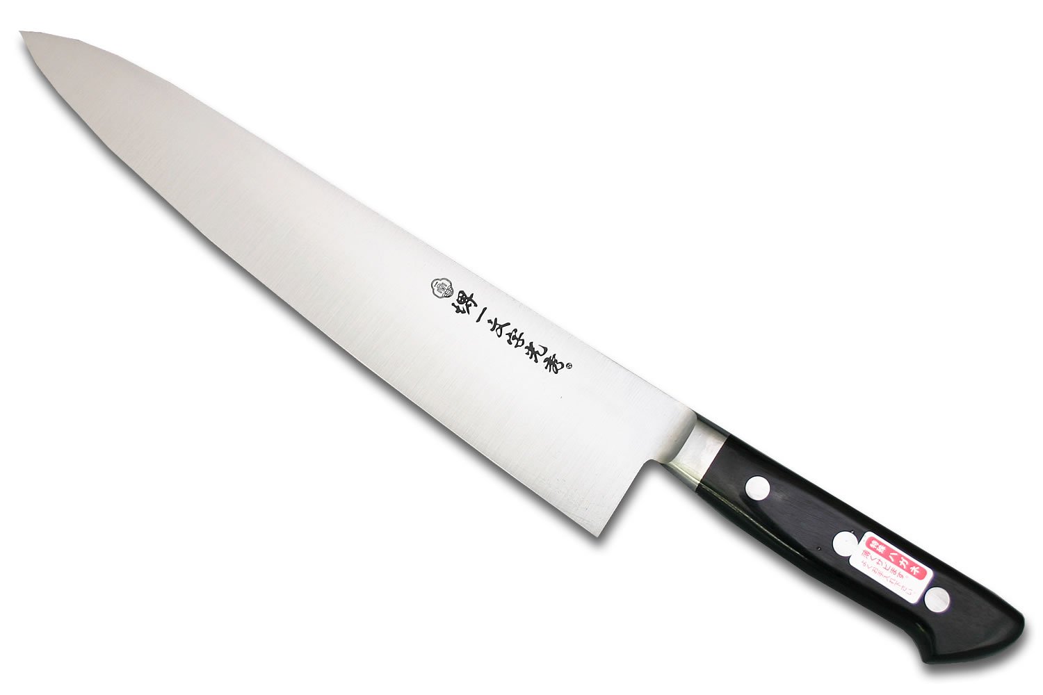 堺一文字光秀 洋出刃 別上 日本鋼 ハガネ 包丁 27cm 牛刀 研ぎ済み Amazon | 堺一文字光秀 洋包丁 ハガネ 全鋼 黒合板柄 特鋼 牛刀 (270mm