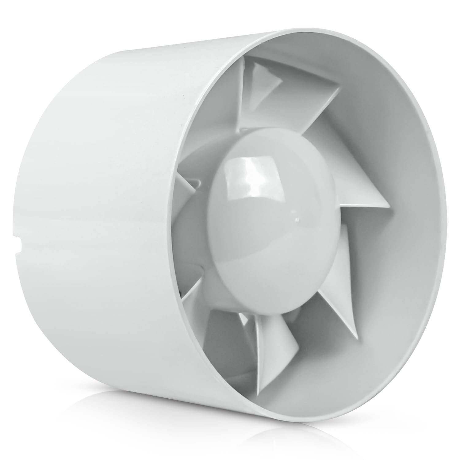 GROWMANIA Extractor de Aire en Línea Tubo para Armario de Cultivo 150 MM | Extractor de Olor con Caudal de Aire 295 m³/h | Aire Fresco Invernadero | Motor Silencioso