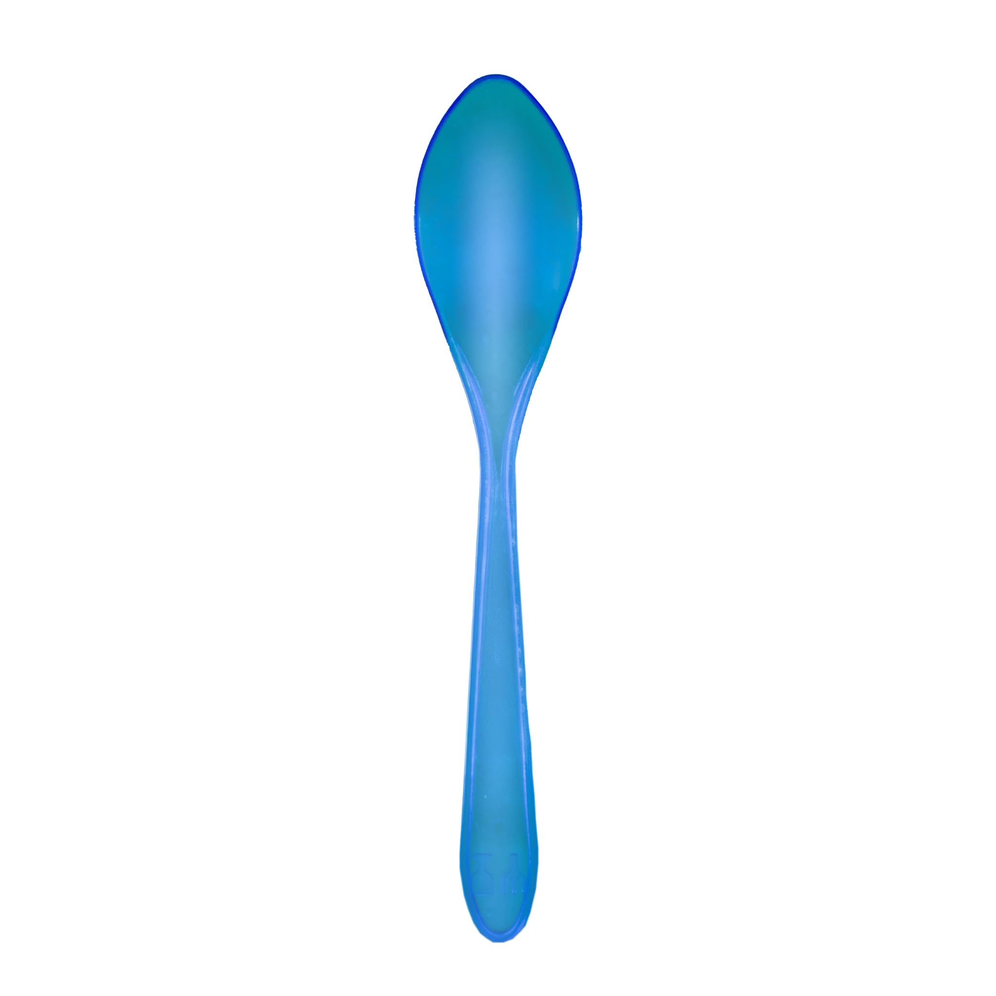 Cucchiaini Plastica Riutilizzabili 14 cm – PS Trasparente – Confezione da 1 kg – Fucsia, Celeste, Trasparente – Per Dessert, Gelato, Yogurt, Dolci