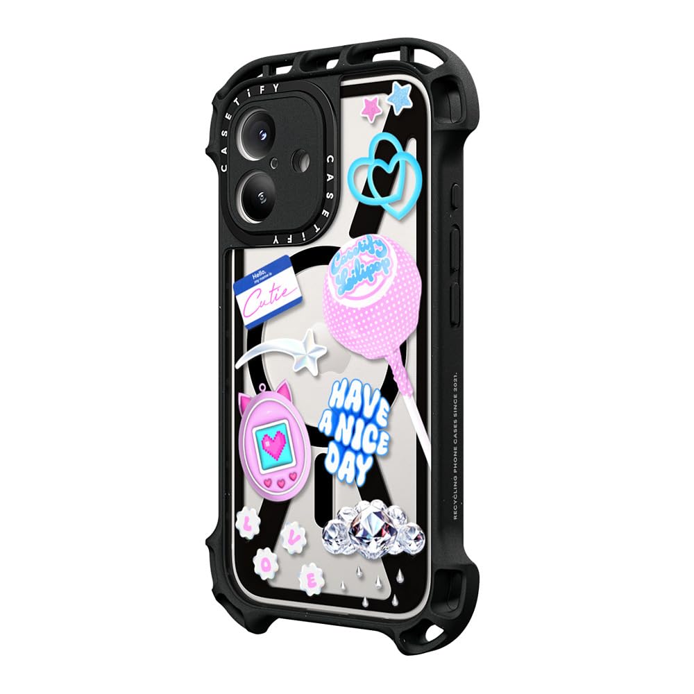 Amazon.co.jp: CASETiFY ウルトラ バウンス MagSafe対応 iPhone 16