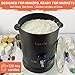 Leerie 30Lbs Digital Commercial Wax Melter for Candle Making - D15 Large Candle Wax Melting Pot with Accurate Temperature Control & Holds 30Lbs Melted Wax for Candle Making Business