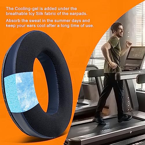 SOULWIT Cooling Gel Ear Pads Cushions Replacement for Bose QuietComfort 45 (QC45)/QuietComfort SE (QC SE)/New Quiet Comfort Wireless Over-Ear Headphones - Image 4
