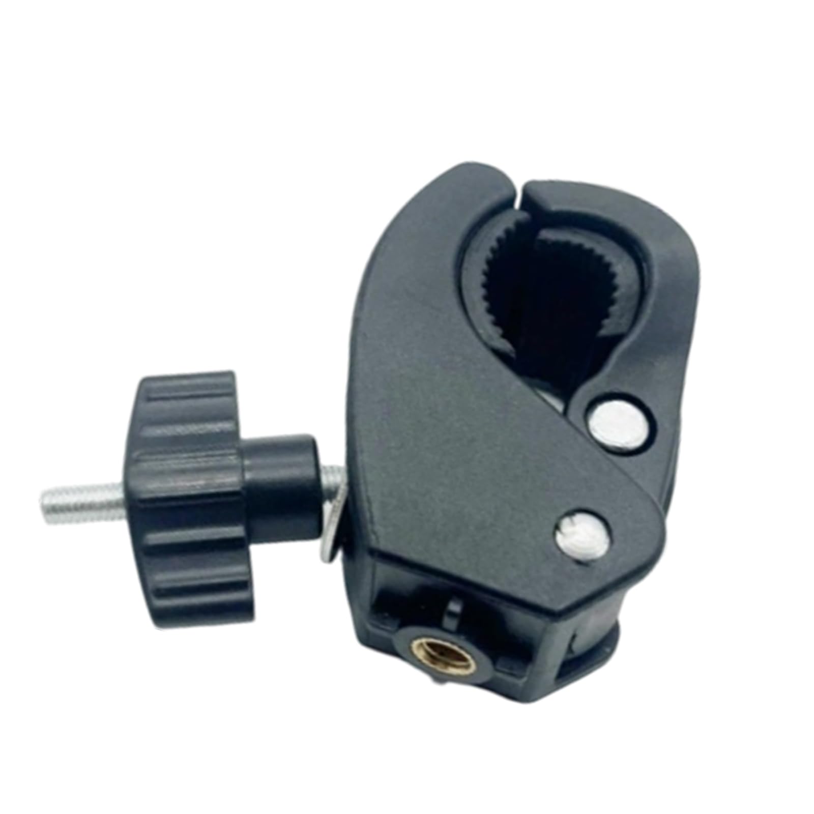 Secure Bike Camera Mount Clamp with 360 Rotation and Anti-Slip Pad for Adventure Riding Bike Camera Mount