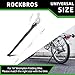 ROCKBROS Bike Kickstand Bicycle Kickstands for 16 Inch Wheel Brompton Folding Bike Adjustable Center Mount Bike Stand for Mountain Bike/Road Bicycle/Adult Bike/Sports Bike, Black